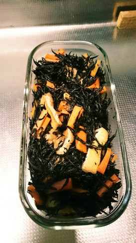常備菜。ひじきの煮物