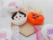 節分デコ・マシュマロの写真