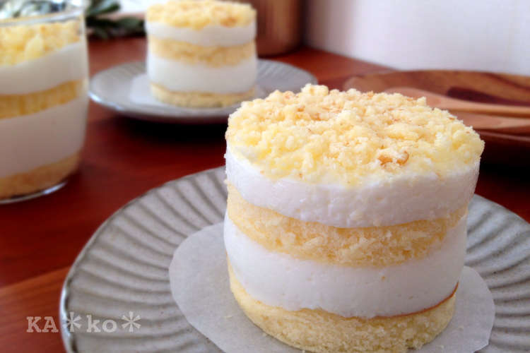 材料3つ 至福の ヨーグルトチーズケーキ レシピ 作り方 By Ka Ko クックパッド