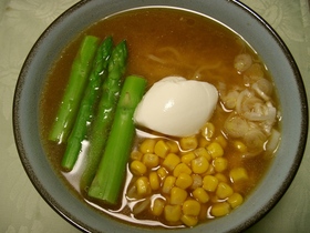 おいしいよ!味噌ラーメンにヨーグルト