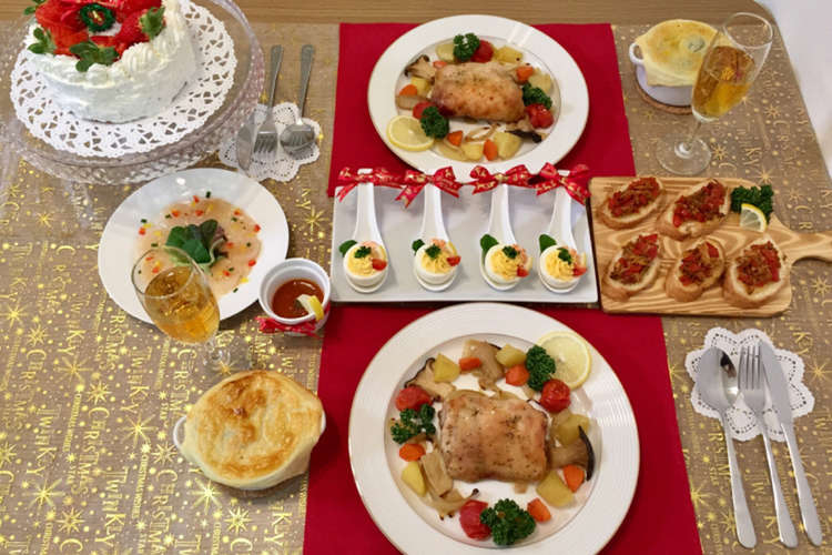 クリスマスディナー 14 覚書 レシピ 作り方 By チャンとヒー クックパッド 簡単おいしいみんなのレシピが350万品