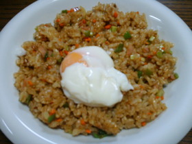 焼きそば味の簡単チャーハン