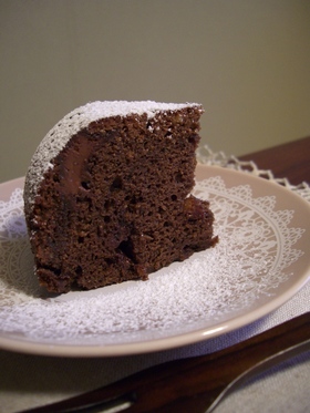 手抜きnaチョコたっぷりケーキ
