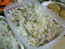 秋刀魚ごはん