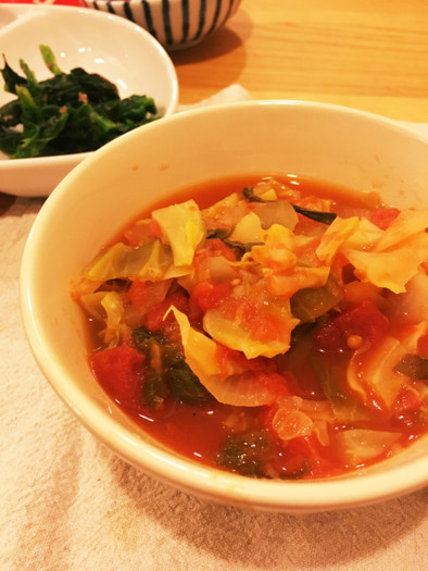 簡単！！ダイエット野菜スープの写真