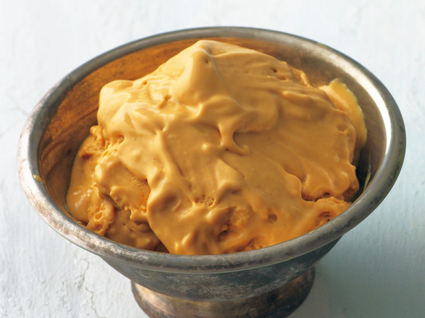 塩キャラメルアイスクリームのレシピ