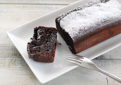 濃厚チョコレートケーキの写真