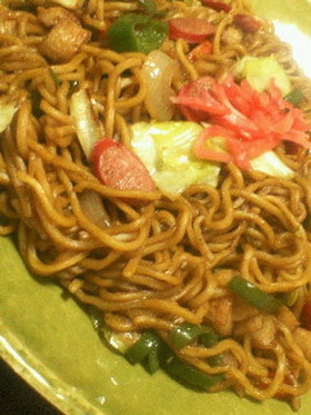 シンプル焼きそば