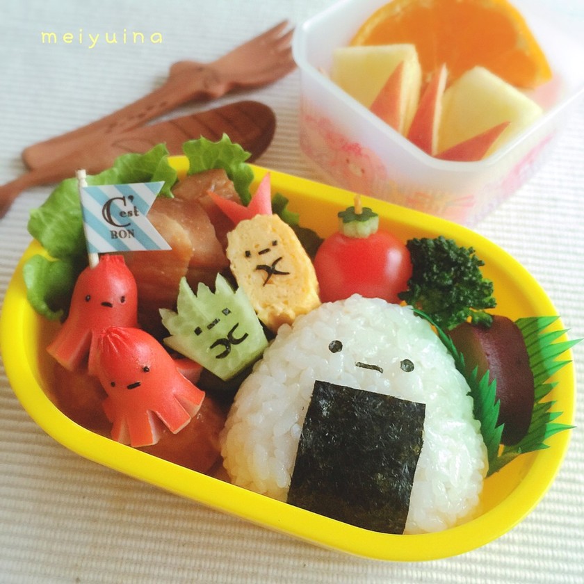 すみっコぐらしの簡単キャラ弁♪ おにぎり by meiyuina 【クックパッド】 簡単おいしいみんなのレシピが356万品