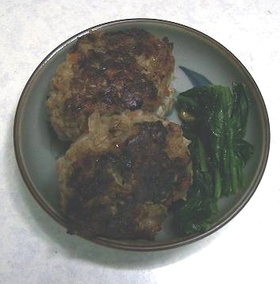 大雑把ハンバーグ(お弁当用)