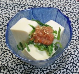 見た目もよろしくさっぱり冷奴