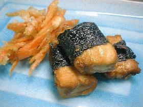カジキの磯辺揚げ