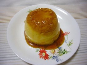 卵不使用カボチャのプリンあら^^どうも