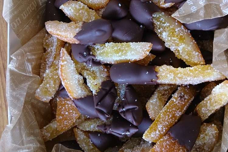オレンジピール ビターチョコ レシピ 作り方 By ヒロたんw クックパッド 簡単おいしいみんなのレシピが349万品