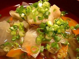 鱈のアラ汁