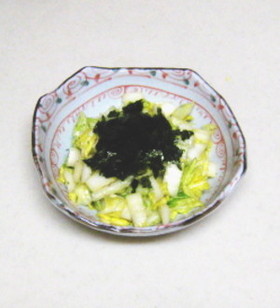 白菜のお新香