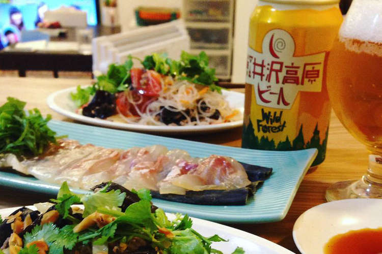 鯛の昆布締め 昆布締めに向き不向きの魚 レシピ 作り方 By 酒とつまみ クックパッド 簡単おいしいみんなのレシピが356万品