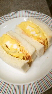 「京都の厚焼玉子サンドイッチ」のマネの画像