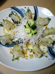 シェフの和風カルパッチョ♪の写真