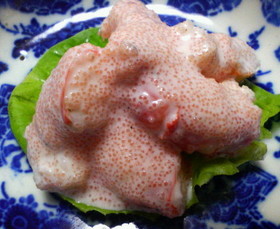 エビちゃん!たらマヨ和え☆