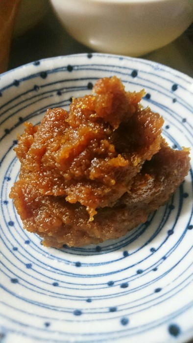 田舎味噌で自家製甜麺醤（テンメンジャン）の写真