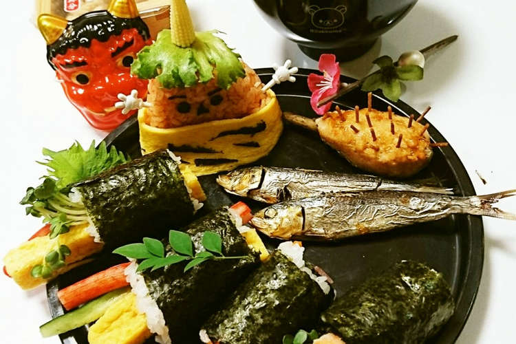 17年節分 はみ出し恵方巻 レシピ 作り方 By とまとママ クックパッド