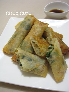 お野菜シャッキリ!春巻き