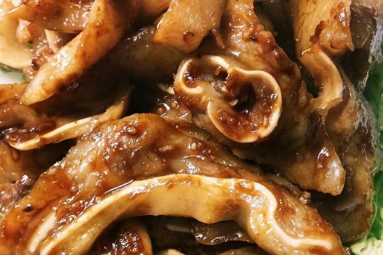 スピード料理 やみつきミミガー焼き レシピ 作り方 By おすぎ4457 クックパッド 簡単おいしいみんなのレシピが353万品