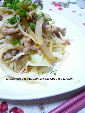 シャキシャキの秘密は?♡野菜炒め♡