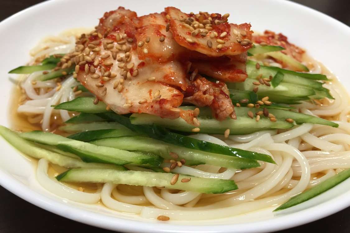 冷麦 素麺で韓国冷麺風っ٩ ˊᗜˋ و レシピ 作り方 By やんやん W クックパッド 簡単おいしいみんなのレシピが379万品