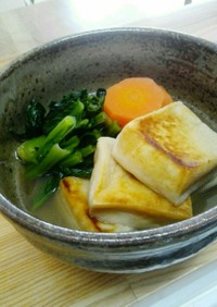 揚げ高野豆腐の含め煮☆