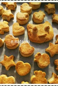 米粉でクッキー(-´∀`-)