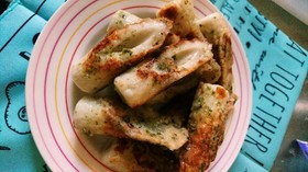 サクサク♥ちくわの磯辺揚げ