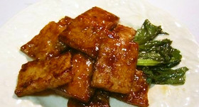おからこんにゃくの焼肉風