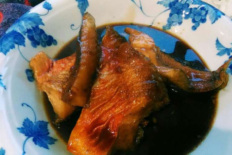 簡単 魚の煮付け 赤魚 柳の舞 そい レシピ 作り方 By きえまま クックパッド 簡単おいしいみんなのレシピが367万品
