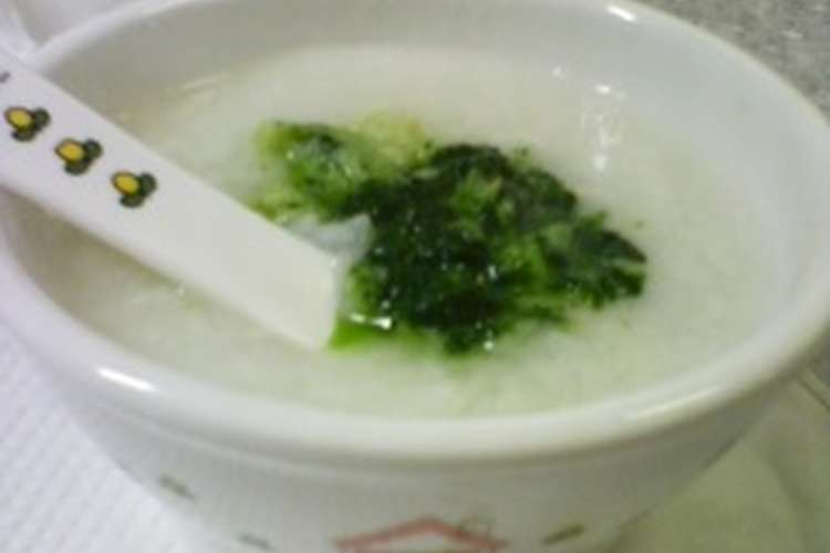 離乳食 初期おかゆシリーズ レシピ 作り方 By ちぇぃ クックパッド 簡単おいしいみんなのレシピが360万品