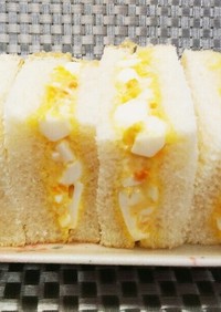 シンプル☆卵サンドイッチ