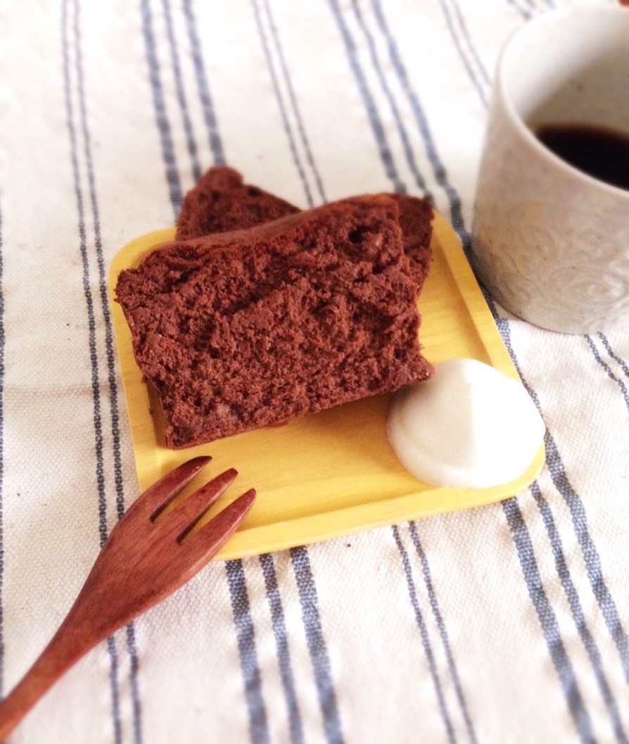 糖質制限おやつ♡チョコレートチーズケーキの画像