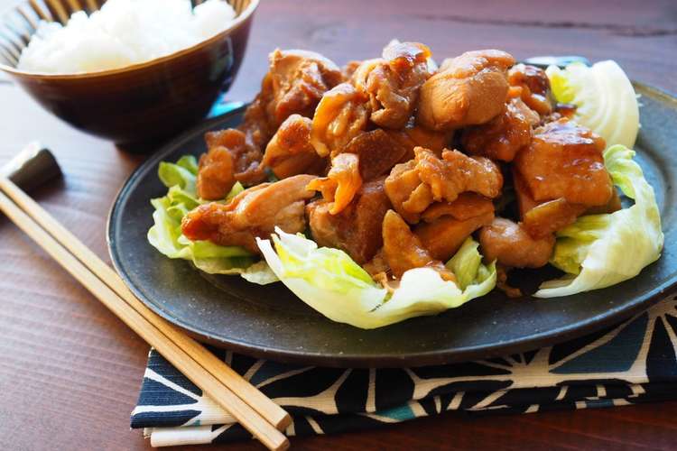 鶏もも肉のにんにく醤油煮込み レシピ 作り方 By 木村食堂 クックパッド 簡単おいしいみんなのレシピが352万品