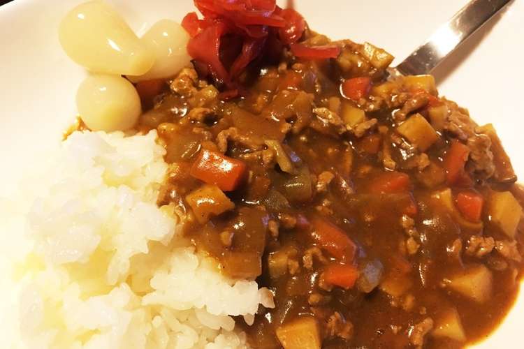 レンコンとひき肉のカレー レシピ 作り方 By Yyykkk0112 クックパッド