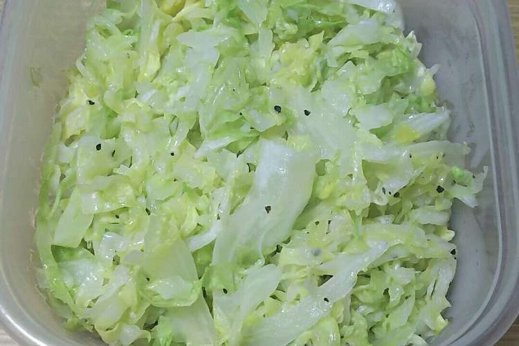 作りおき用 塩だれキャベツ レシピ 作り方 By ちへぴん クックパッド