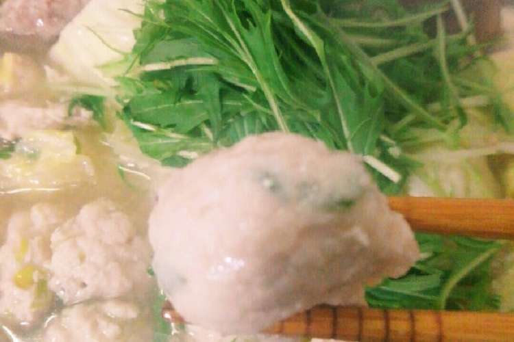 豆腐でふわふわ鶏団子鍋 レシピ 作り方 By Chauri クックパッド 簡単おいしいみんなのレシピが357万品