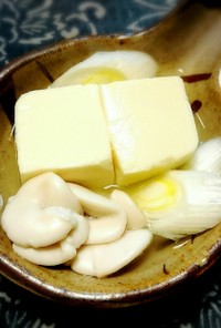 寒い夜は❄鱈の白子入り湯豆腐