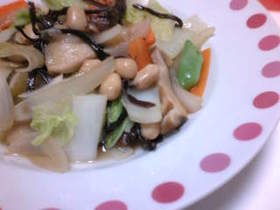野菜炒め?八宝菜?