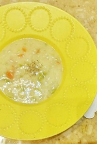 トロミ豆乳スープ