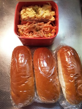 【お弁当】手抜きサンドウィッチ