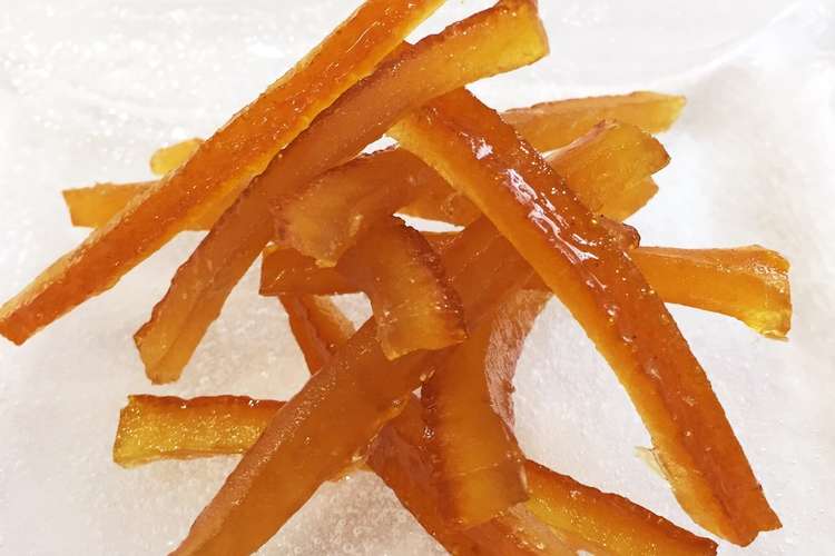 砂糖不使用 蜂蜜でオレンジピール レシピ 作り方 By うしushi クックパッド 簡単おいしいみんなのレシピが357万品