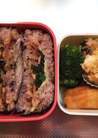 【お弁当】ガッツリ！豚バラおにぎらず