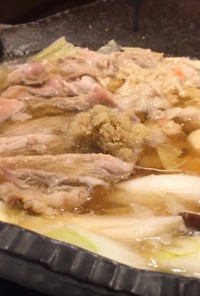 生姜たっぷり体ポカポカ♫豚鍋