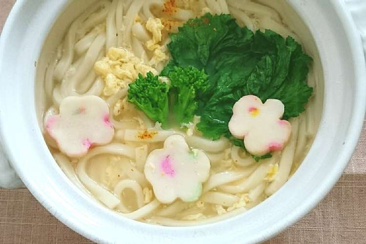 春限定 春爛漫 菜の花うどん レシピ 作り方 By ゆず ななみ クックパッド 簡単おいしいみんなのレシピが364万品